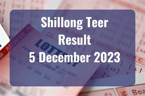 delhi teer|Shillong Teer Result TODAY, December 29 LIVE: Winning Numbers for.